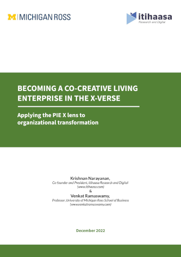 Becoming a Co-creative Living Enterprise in the X-verse