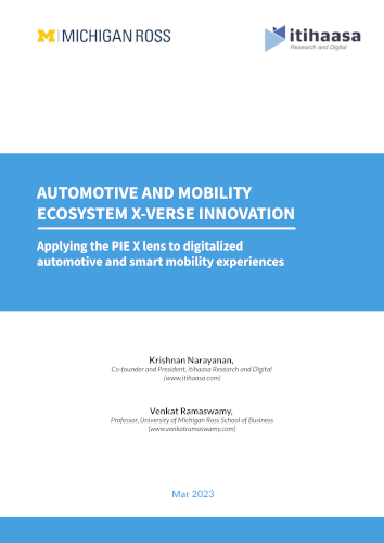 Automotive and Mobility Ecosystem X-verse Innovation
