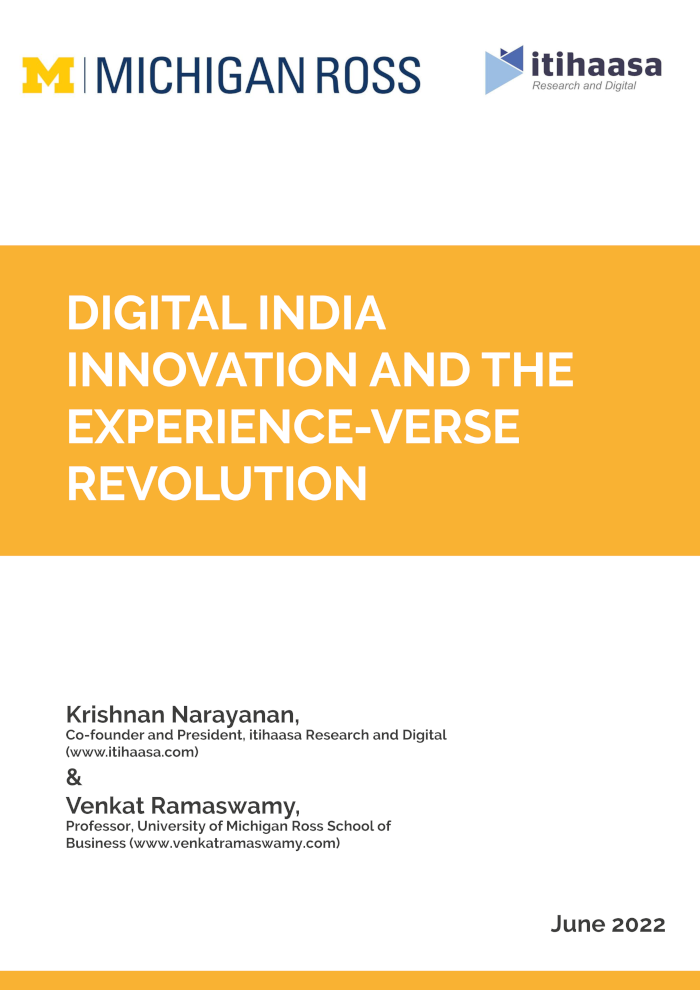 Digital India Innovation and the Experience-verse Revolution